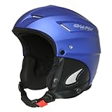 Charly Loop, Gleitschirm- und Skihelm mit Helmschutzbeutel, aufrüstbar mit Visier, matt blau, Größe XL